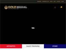 Tablet Screenshot of goldmedalstrategies.com